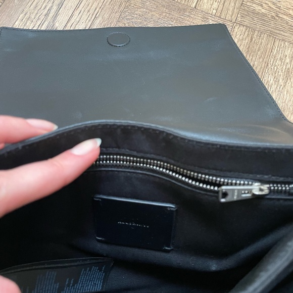 All Saints Zep Lamb leather cross body bag - Picture 5 of 8